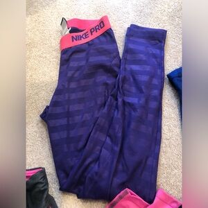Nike Pro fleece lined leggings